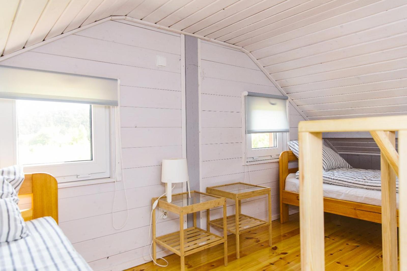 Surf Domki Habenda Z Sauna Ogrodowa Sarbsk ภายนอก รูปภาพ