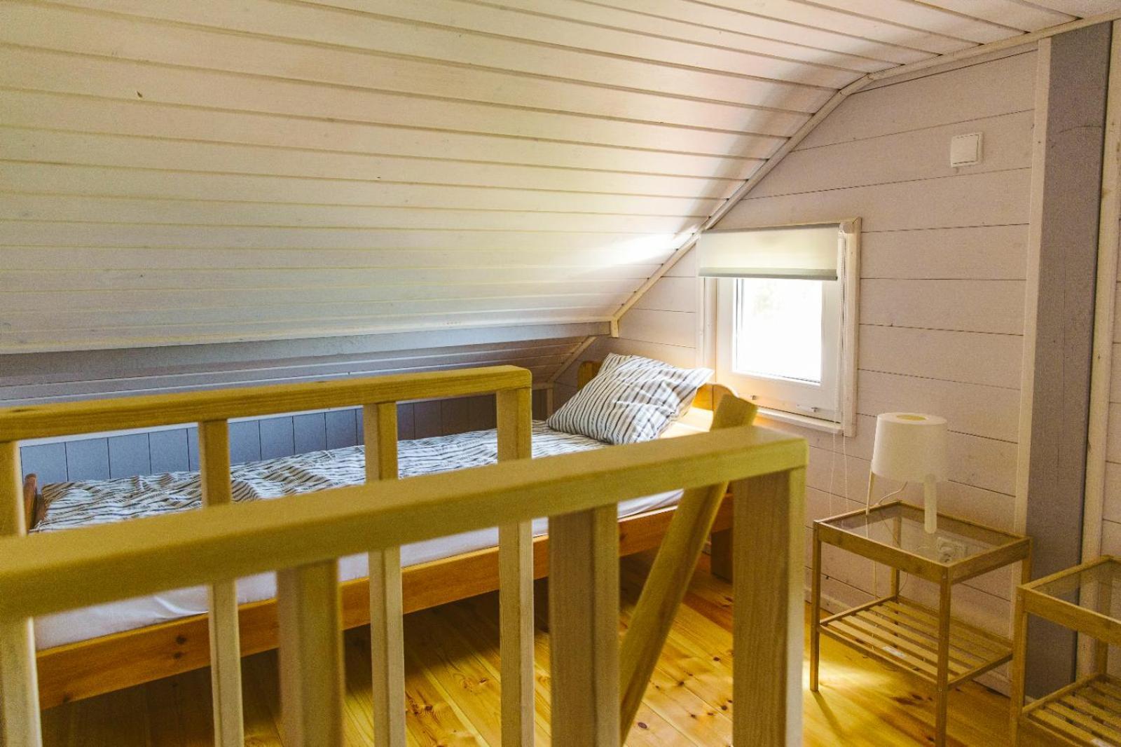 Surf Domki Habenda Z Sauna Ogrodowa Sarbsk ภายนอก รูปภาพ