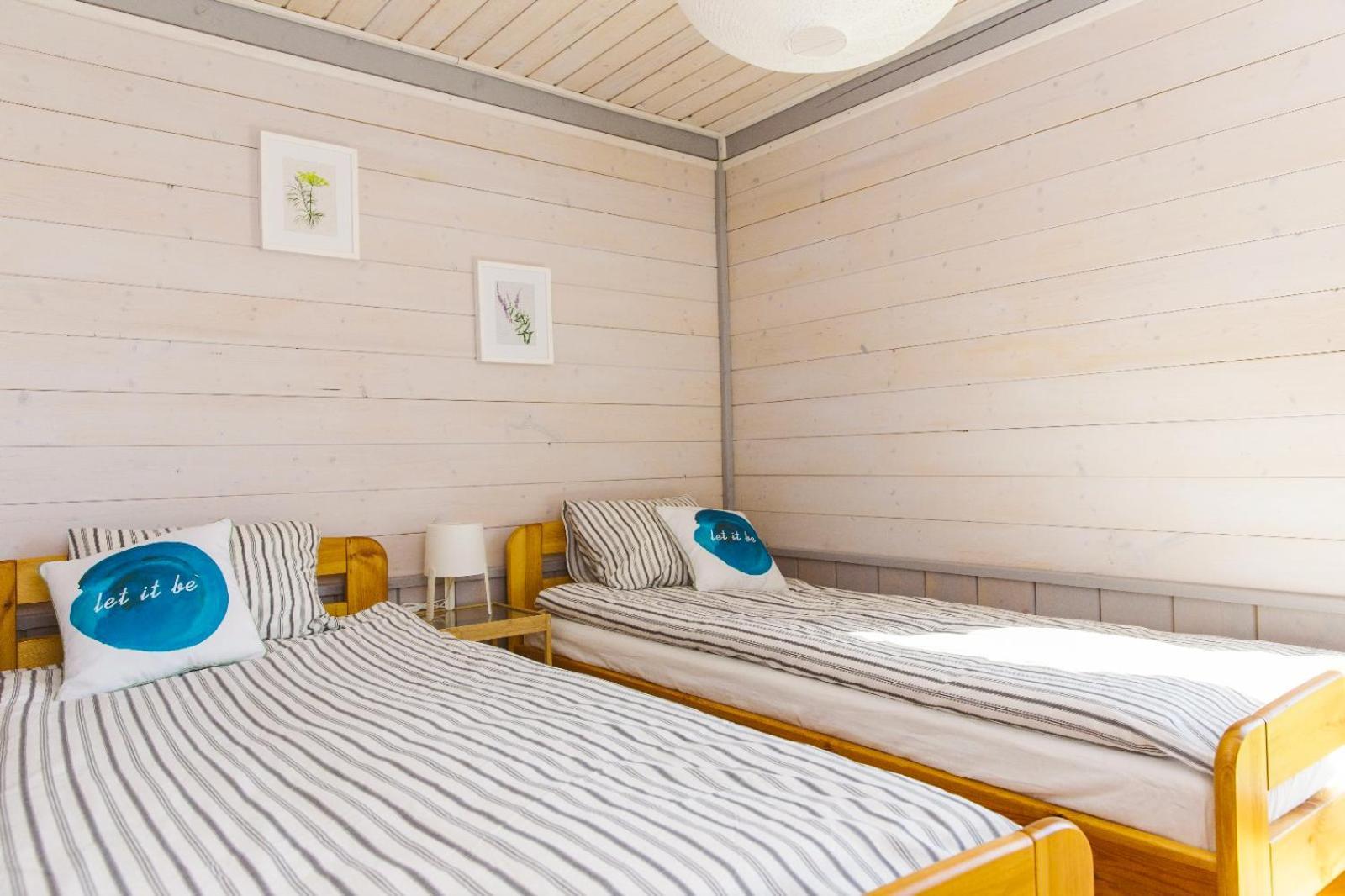 Surf Domki Habenda Z Sauna Ogrodowa Sarbsk ภายนอก รูปภาพ